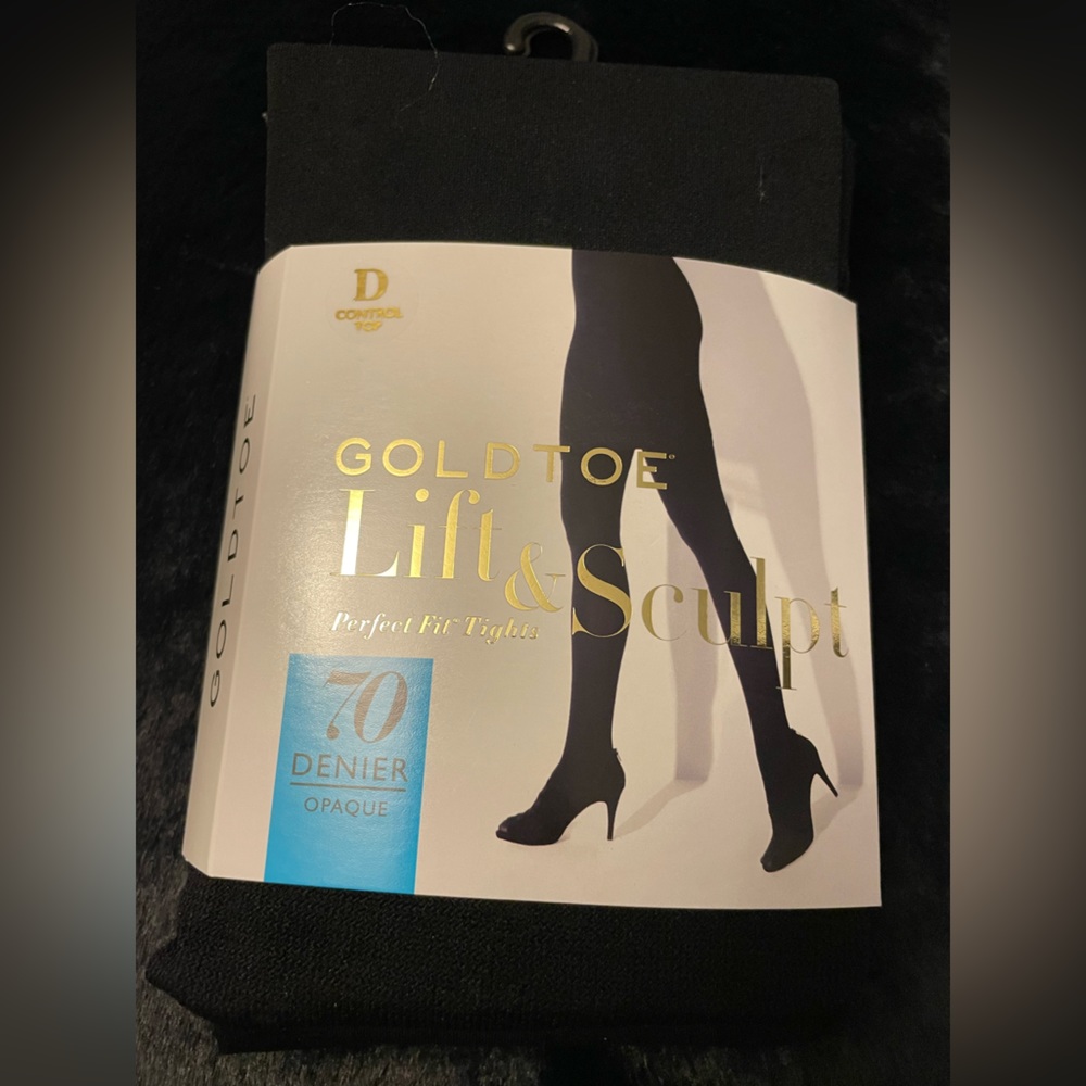 Gold toe Lift & Sculpt perfect fit tights